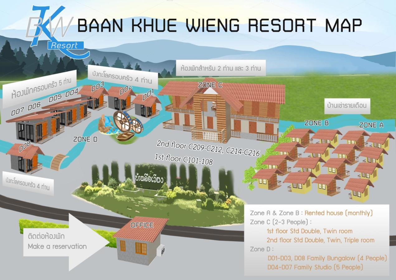 Baan Khue Wieng Resort Ме-Саріанг Екстер'єр фото